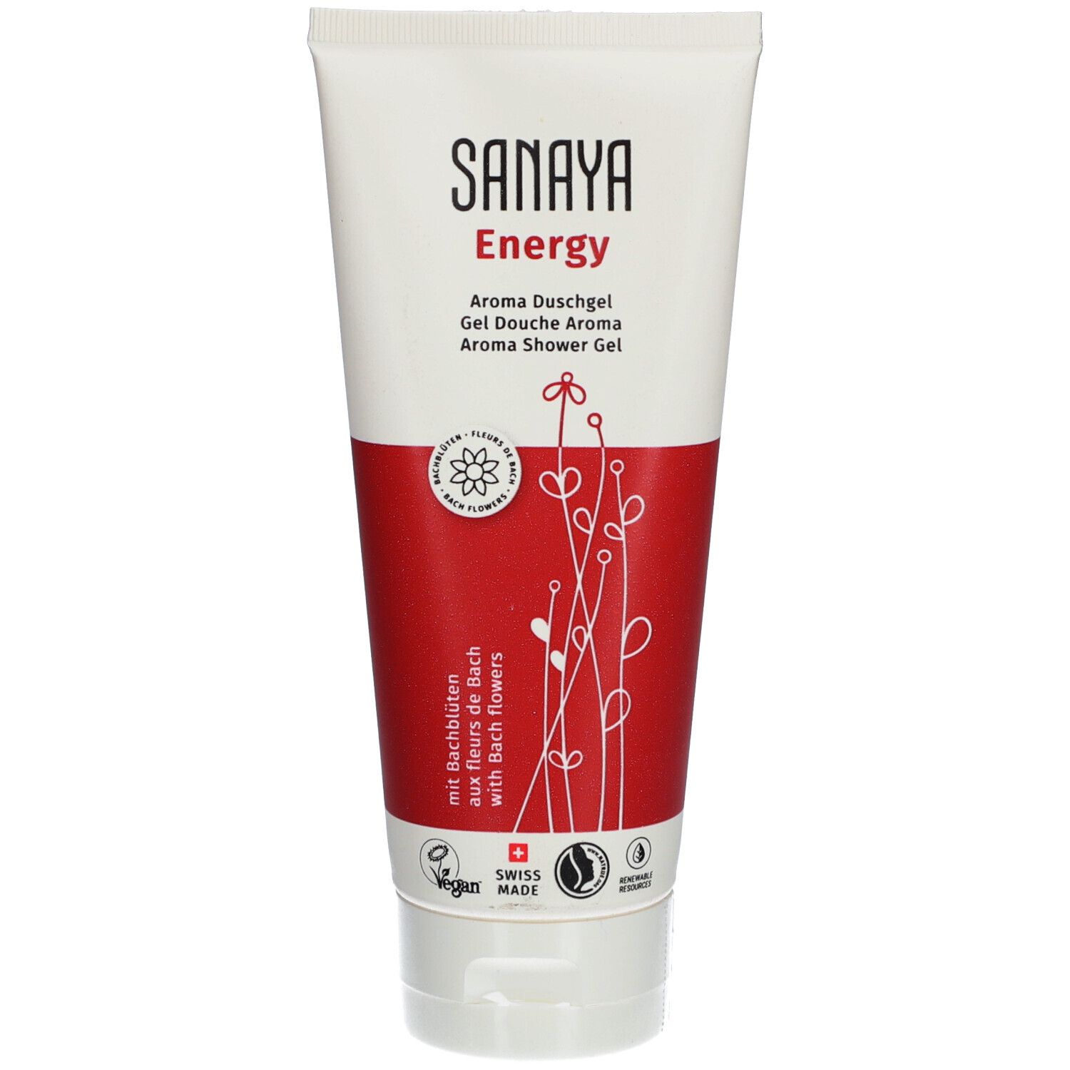 SANAYA Energie Aroma Douchegel met Bach bloemen