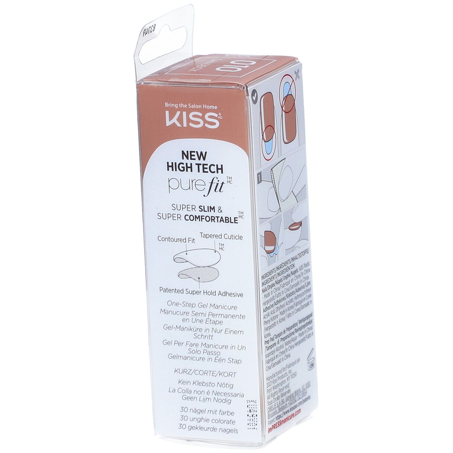 KISS ImPress Color Kit Faux-Ongles Gel Prêt à porter - Bac à Sable