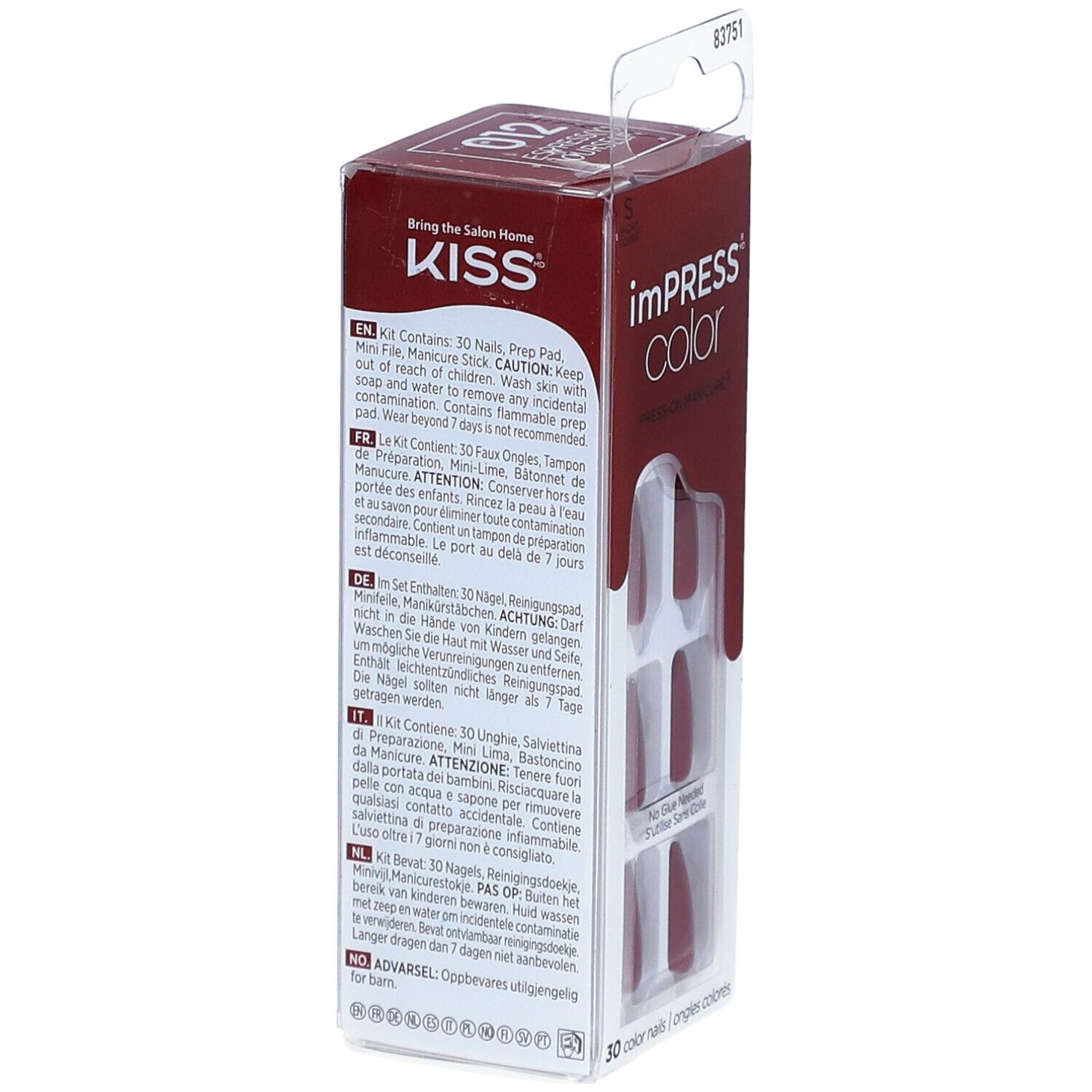 KISS Impress Color Kit Faux-Ongles Gel – Espress-Y Yourself