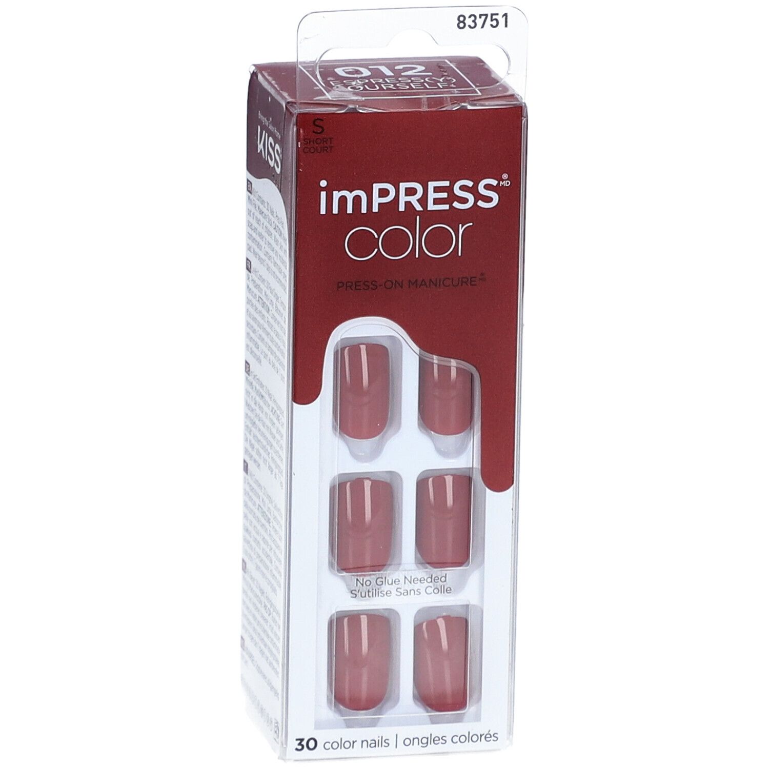 KISS Impress Color Kit Faux-Ongles Gel – Espress-Y Yourself