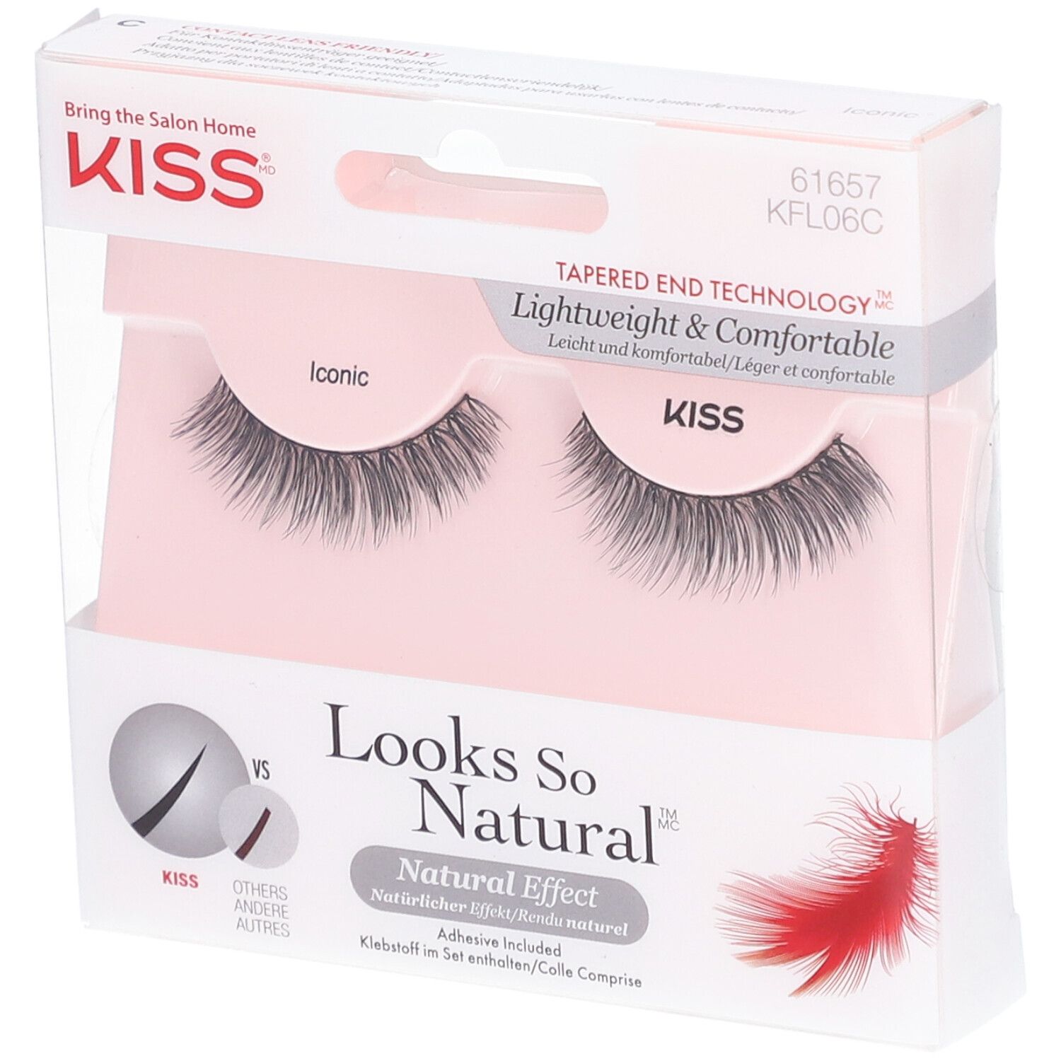 KISS Looks So Natural Nepwimpers – Shy Model