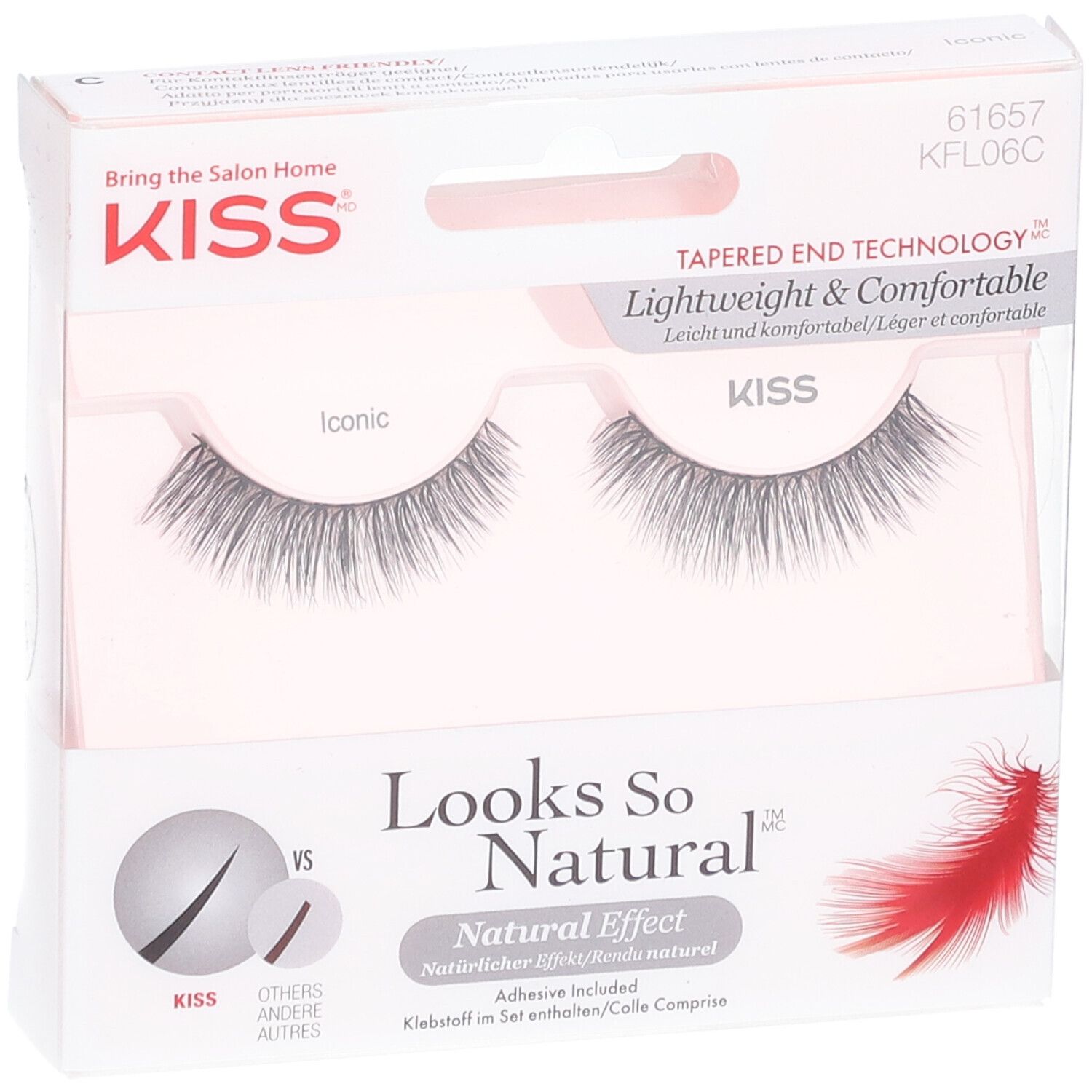 KISS Looks So Natural Nepwimpers – Shy Model