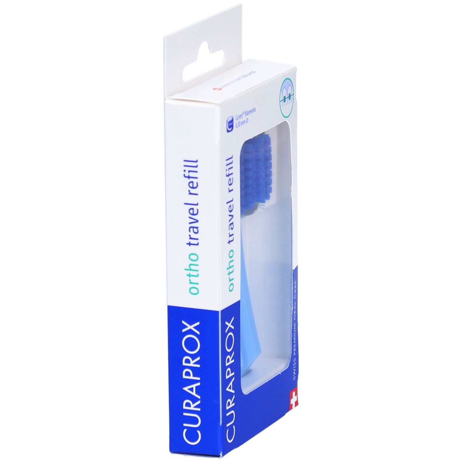 Curaprox CS 5460 Travel Set Ortho Recharge Bleu