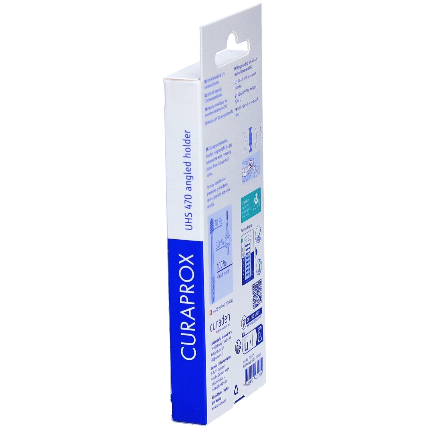 CURAPROX UHS 470 support coudé 3 pièces