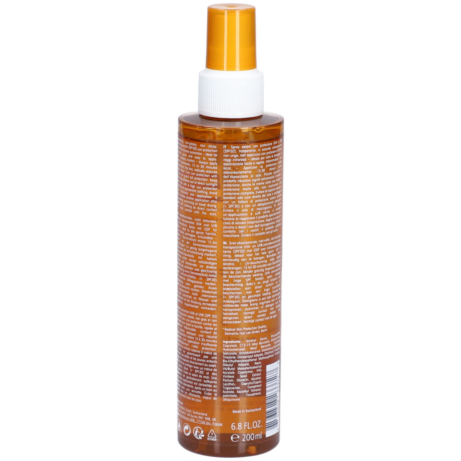 Ultrasun Family Wet Skin Spray Solaire SPF50