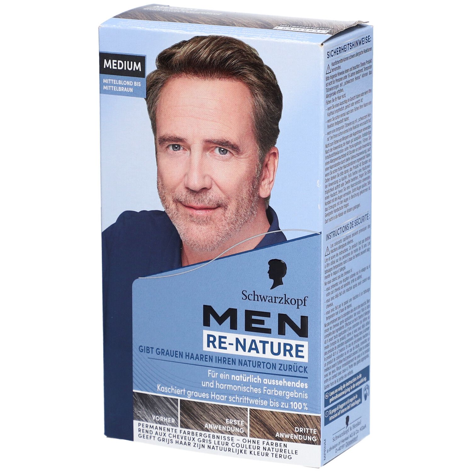 Schwarzkopf Re-Nature Haarkleuring Man Medium