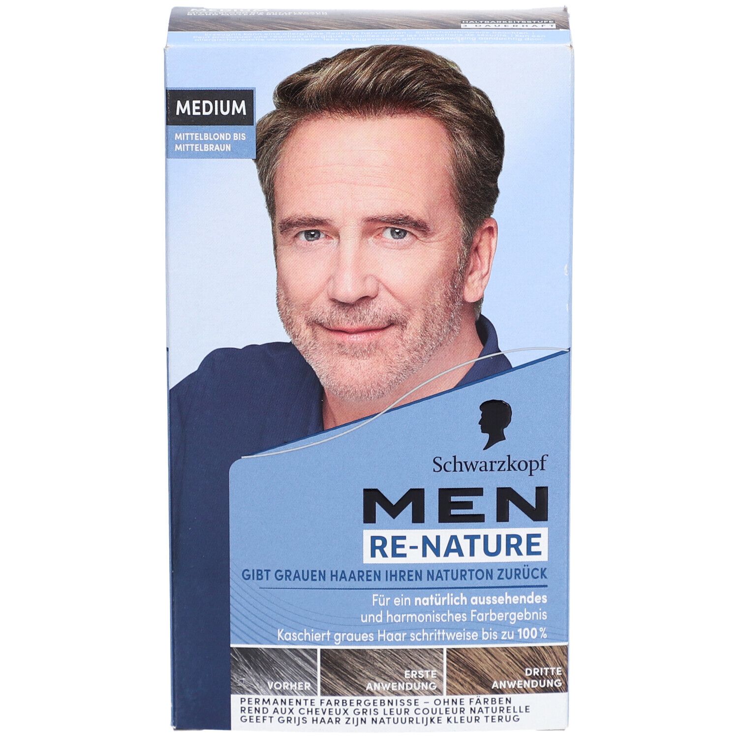 Schwarzkopf Re-Nature Haarkleuring Man Medium