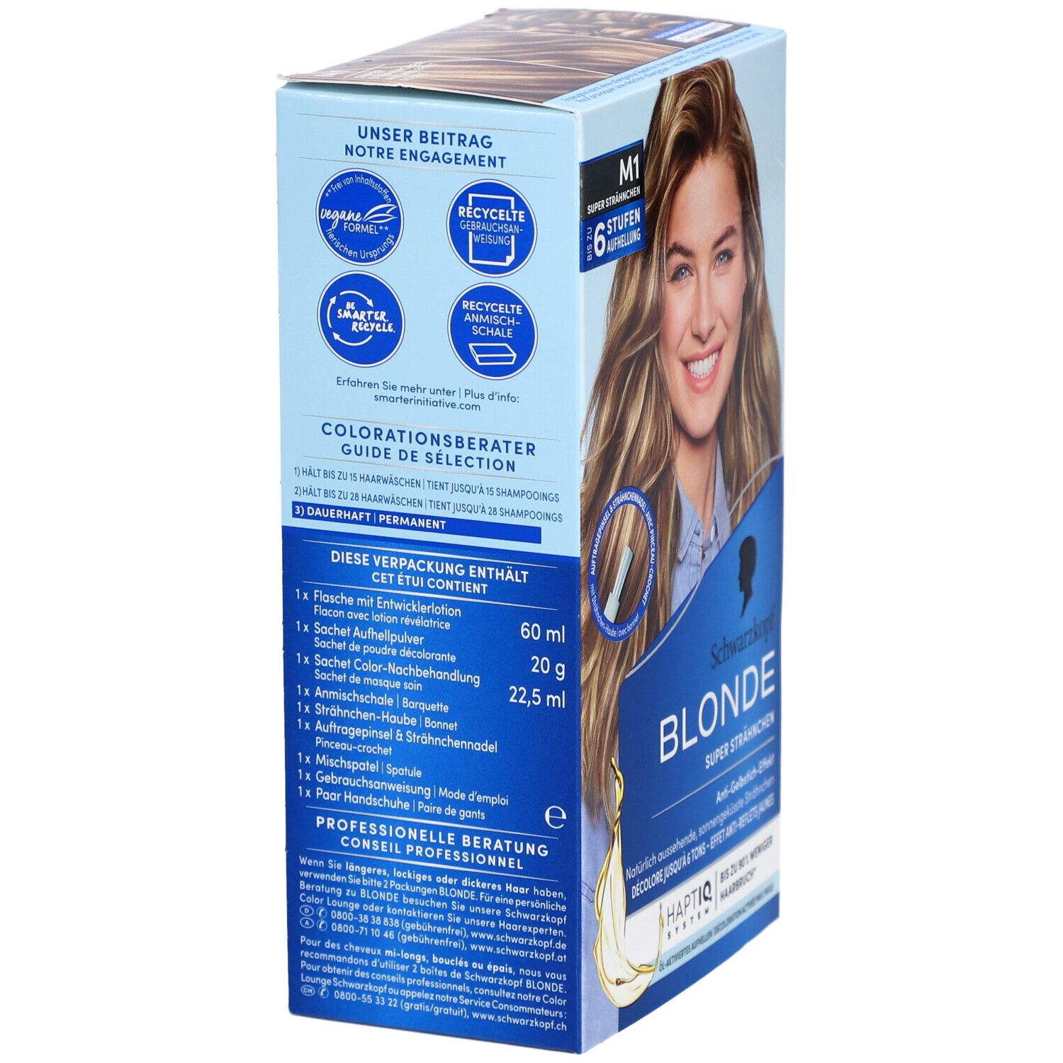Schwarzkopf® Blonde kit mèches M1 éclat blond naturel