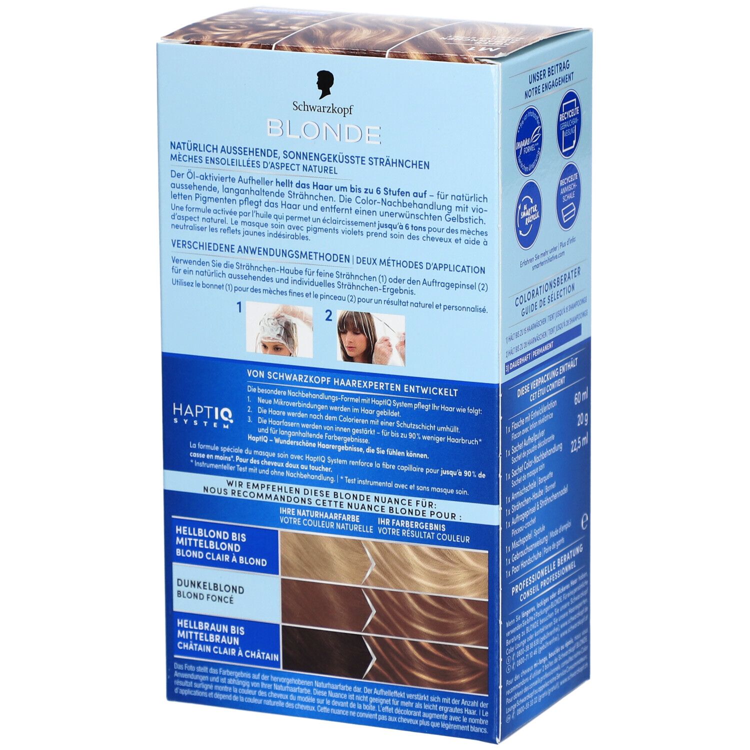 Schwarzkopf® Blonde kit mèches M1 éclat blond naturel