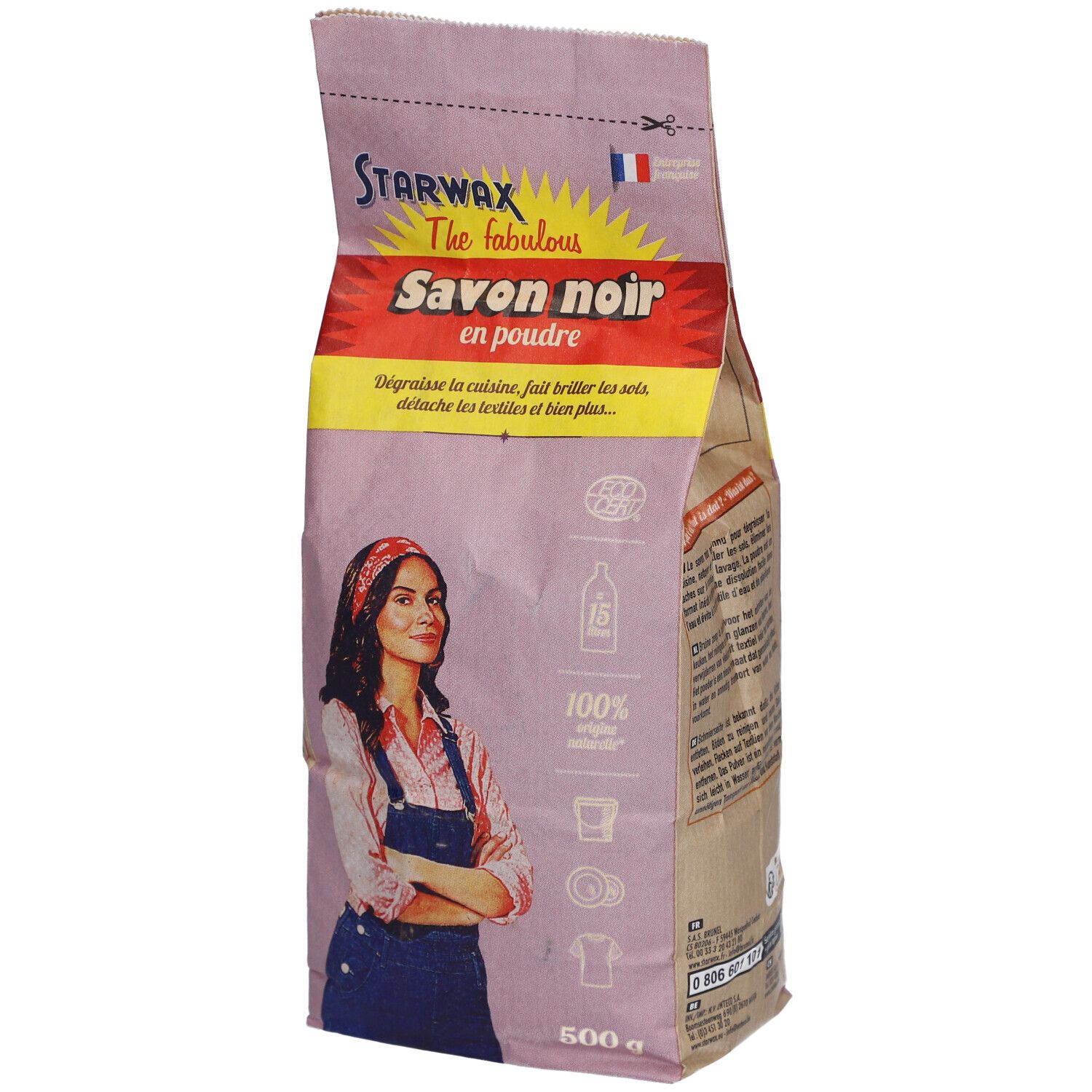 STARWAX Zwart zeeppoeder