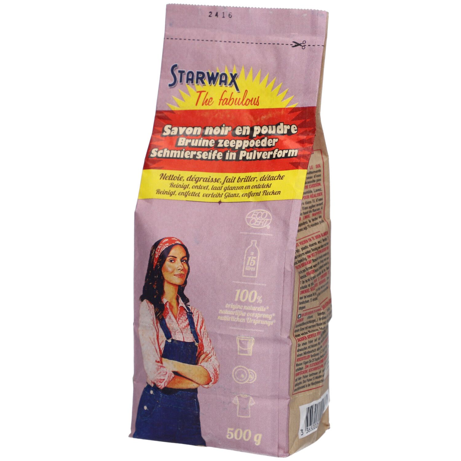 STARWAX Zwart zeeppoeder