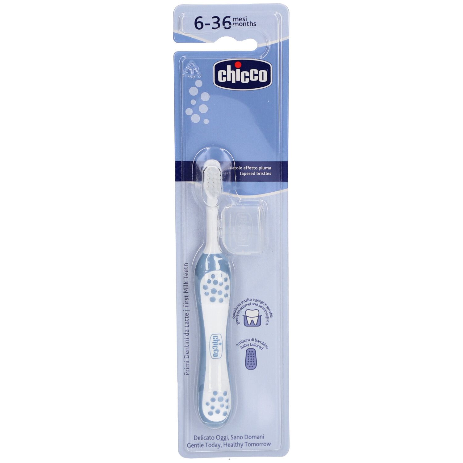 CHICCO Première Brosse à Dents 6-36m Indigo