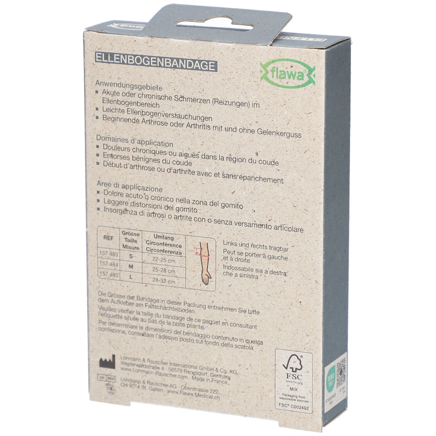 flawa® elleboogsteun maat S