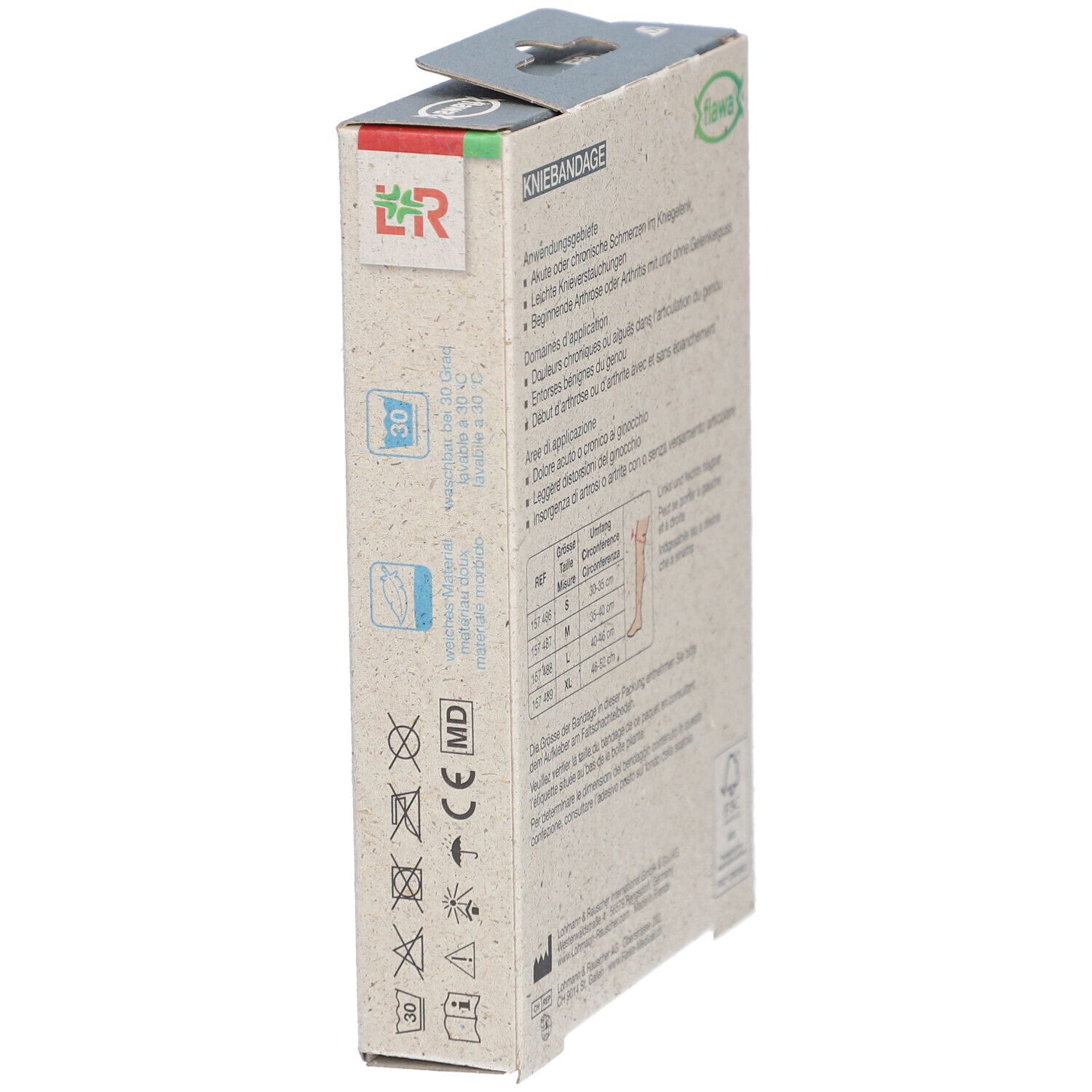 flawa® Bandage pour le genou taille S