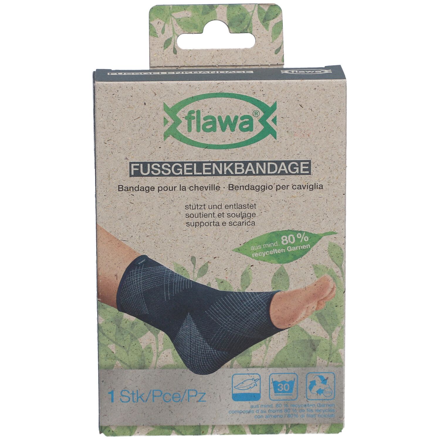 flawa® Bandage pour la cheville taille XL