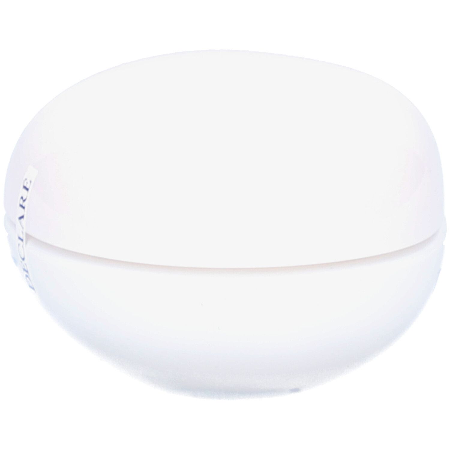 Witte pot met deksel.