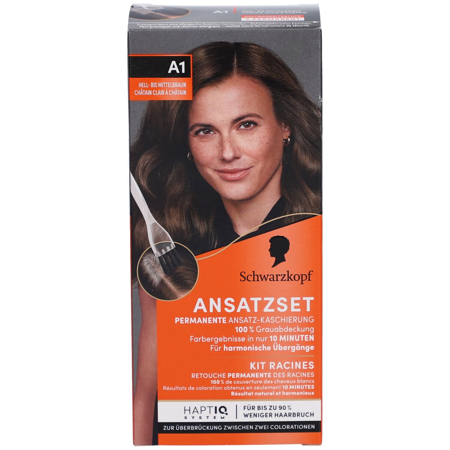 Schwarzkopf® Kit Racines A1 brun clair-moyen