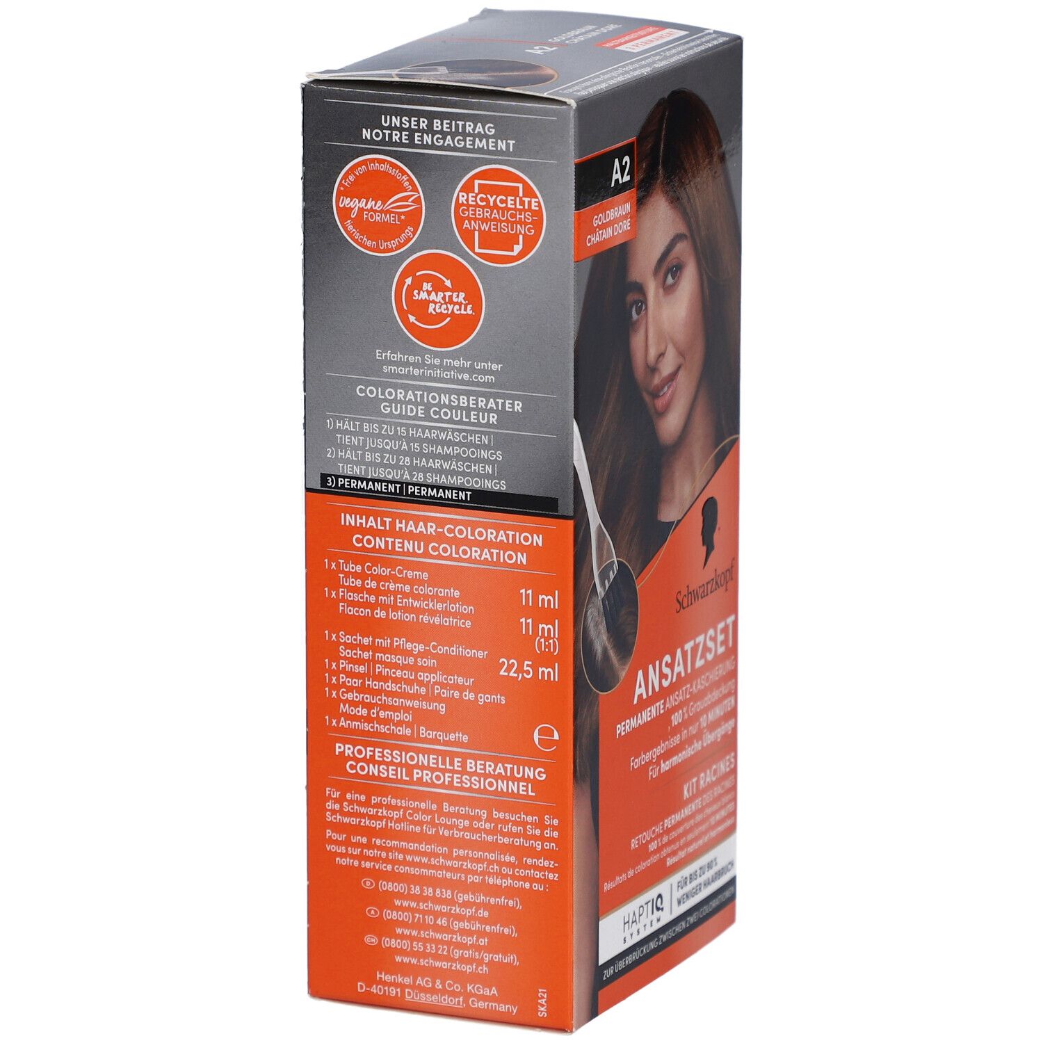 Schwarzkopf® Kit Racines A2 brun doré
