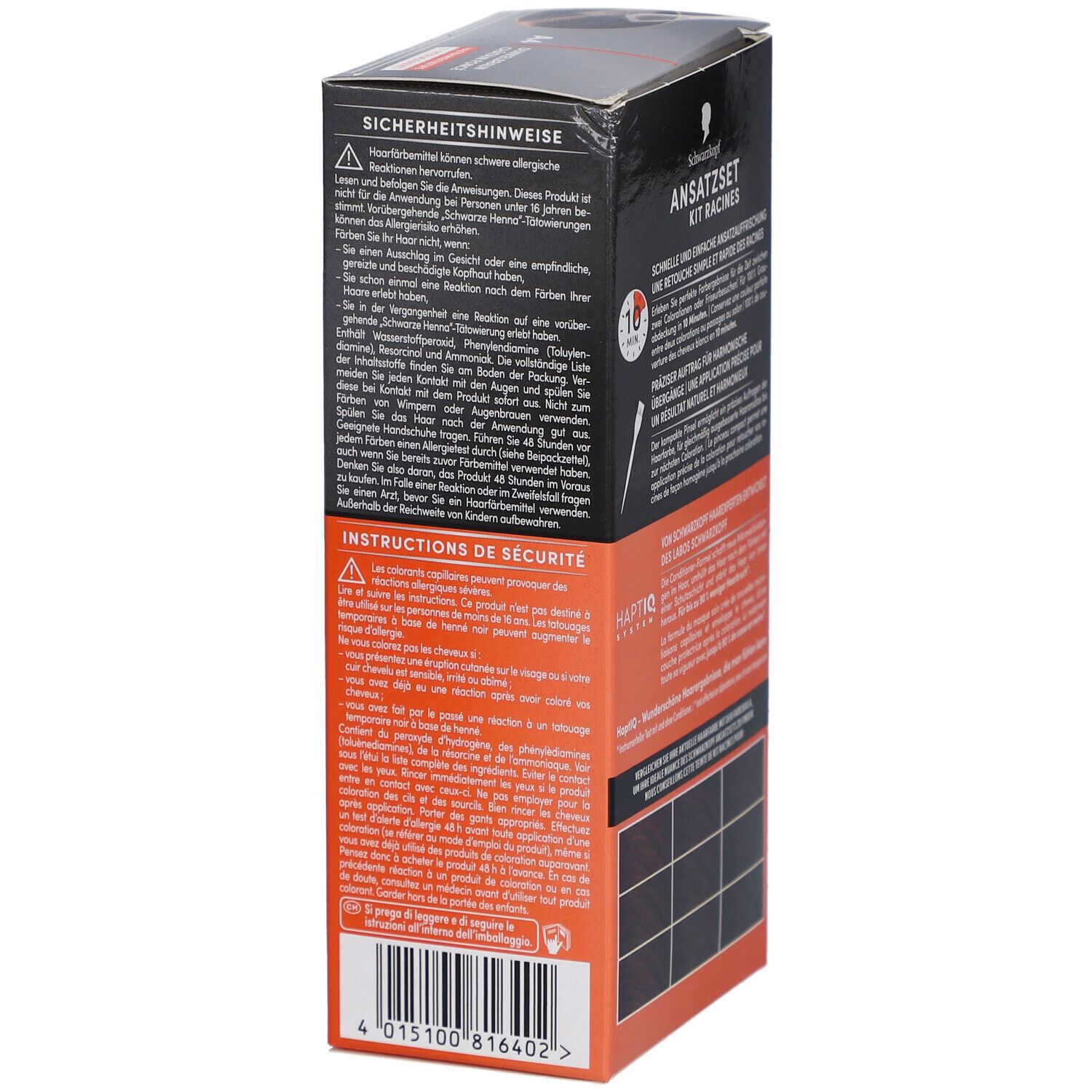 Schwarzkopf® Kit Racines A4 Châtain foncé
