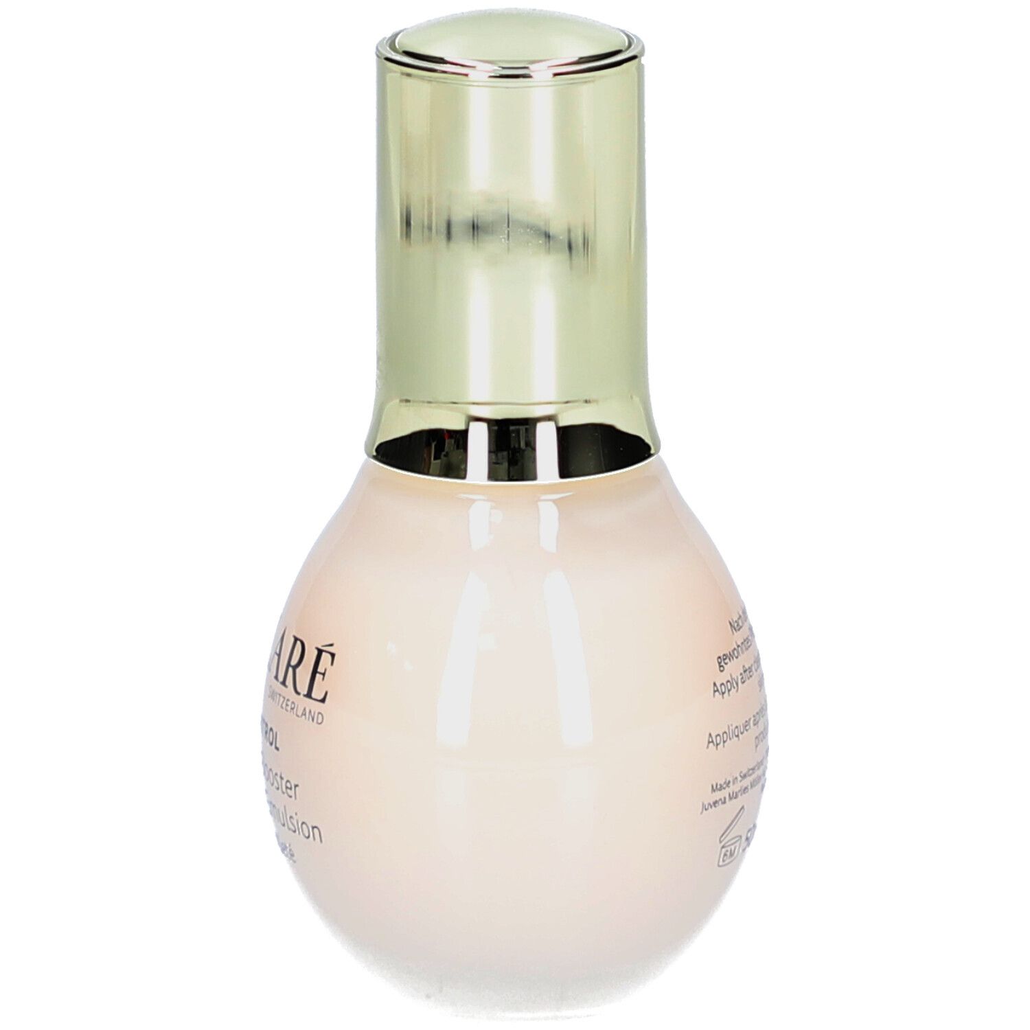 Dos du flacon. Texte : Appliquer après nettoyage. 50ml/1.7FL.OZ.