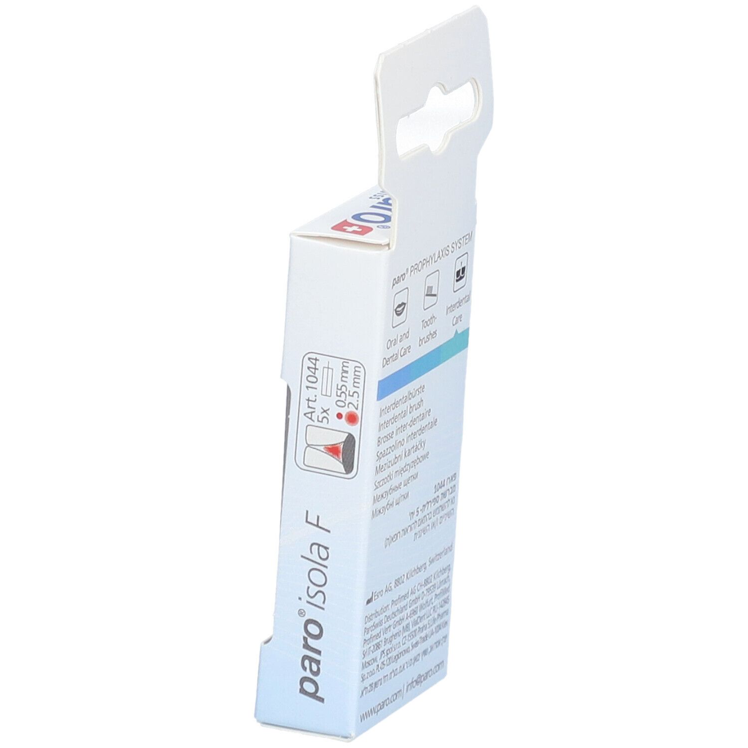 paro® Isola F Interdentale ragers 2,5 mm Geel