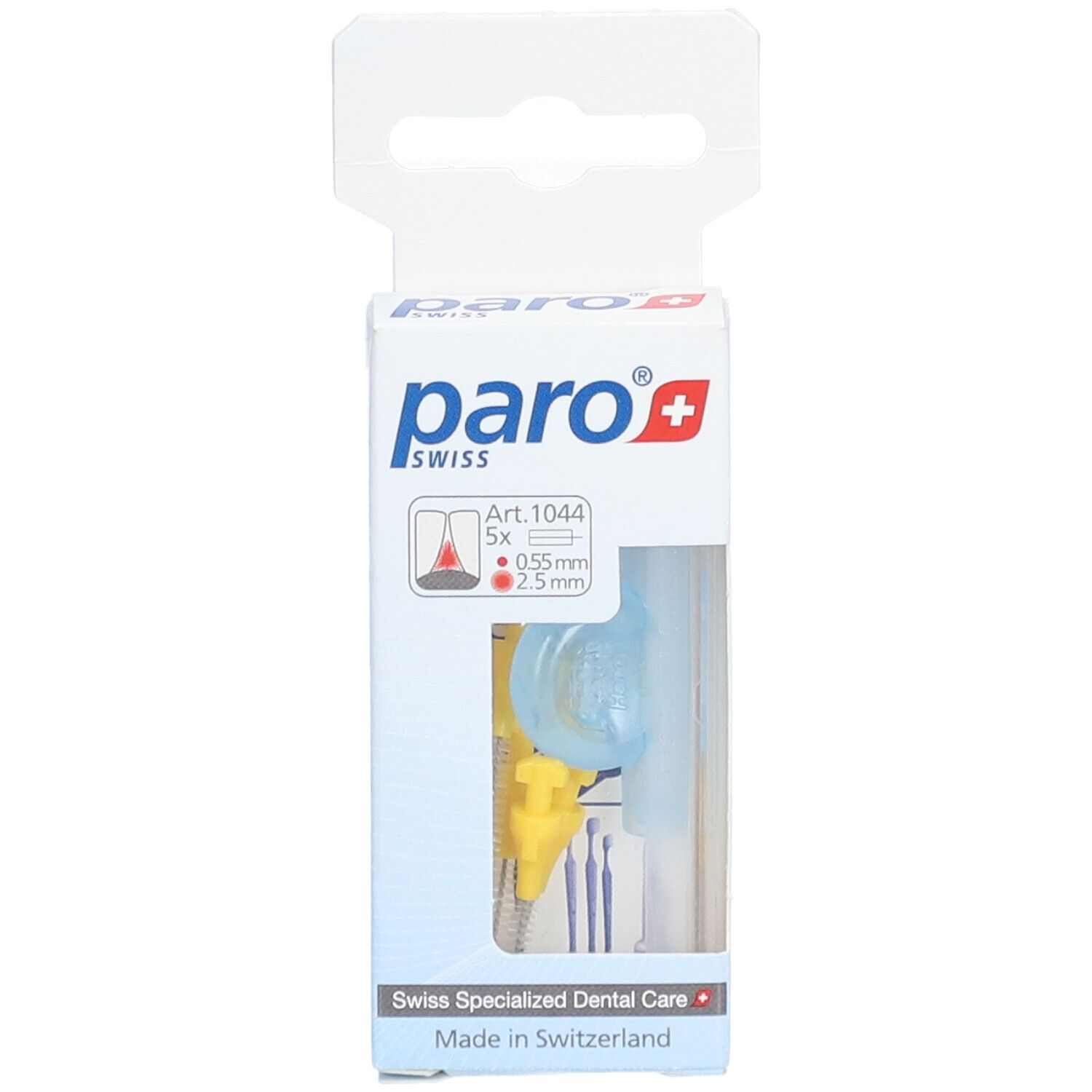paro® Isola F Interdentale ragers 2,5 mm Geel
