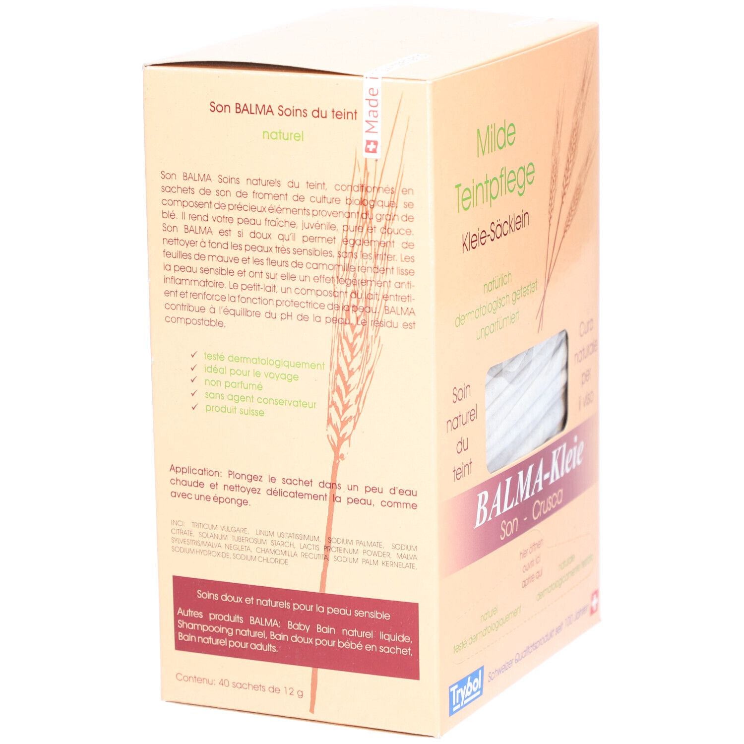 TRYBOL Son de blé - Soin naturel du teint