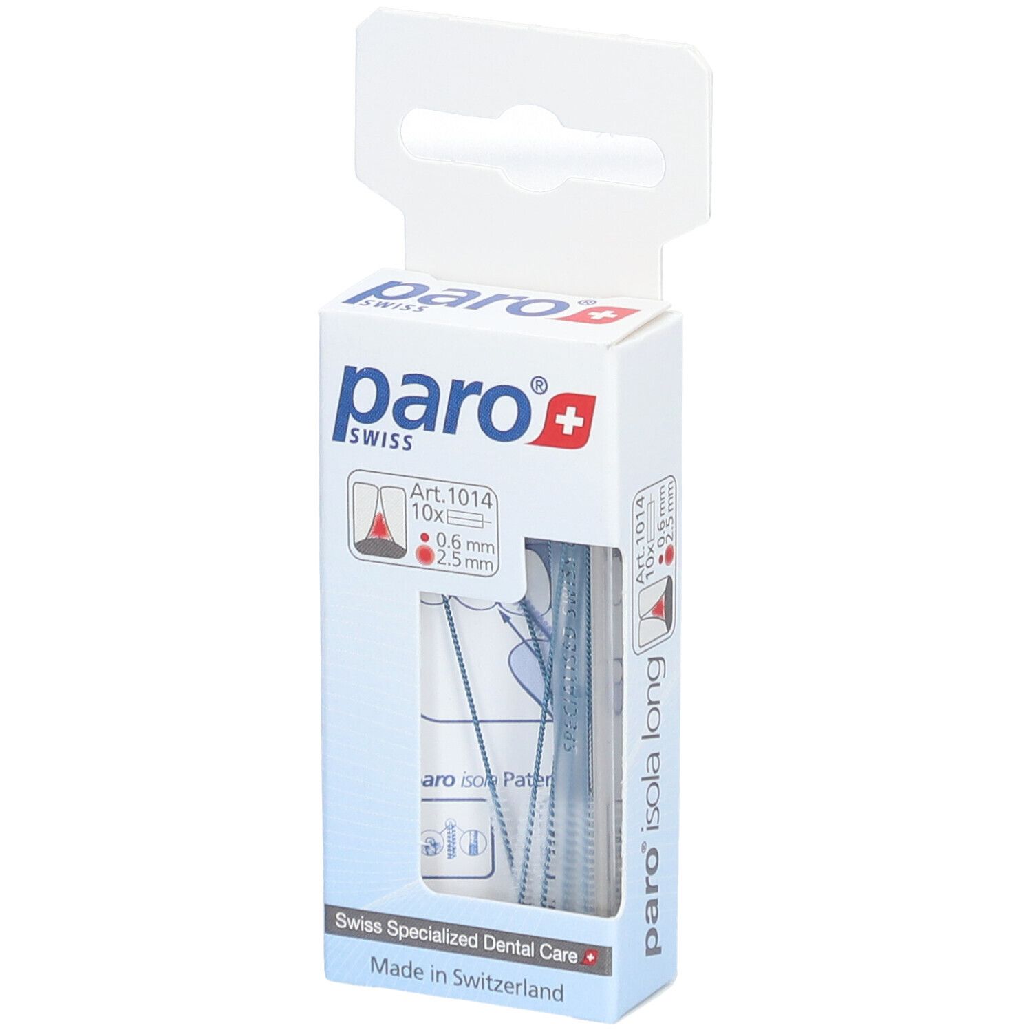 paro® Isola Long opzetborstels 2,5 mm Bleu