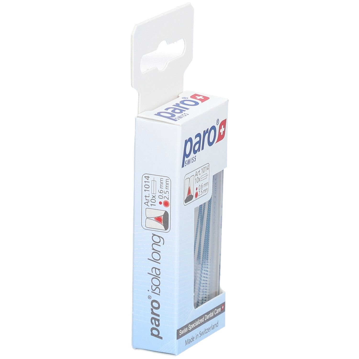 paro® Isola Long opzetborstels 2,5 mm Bleu