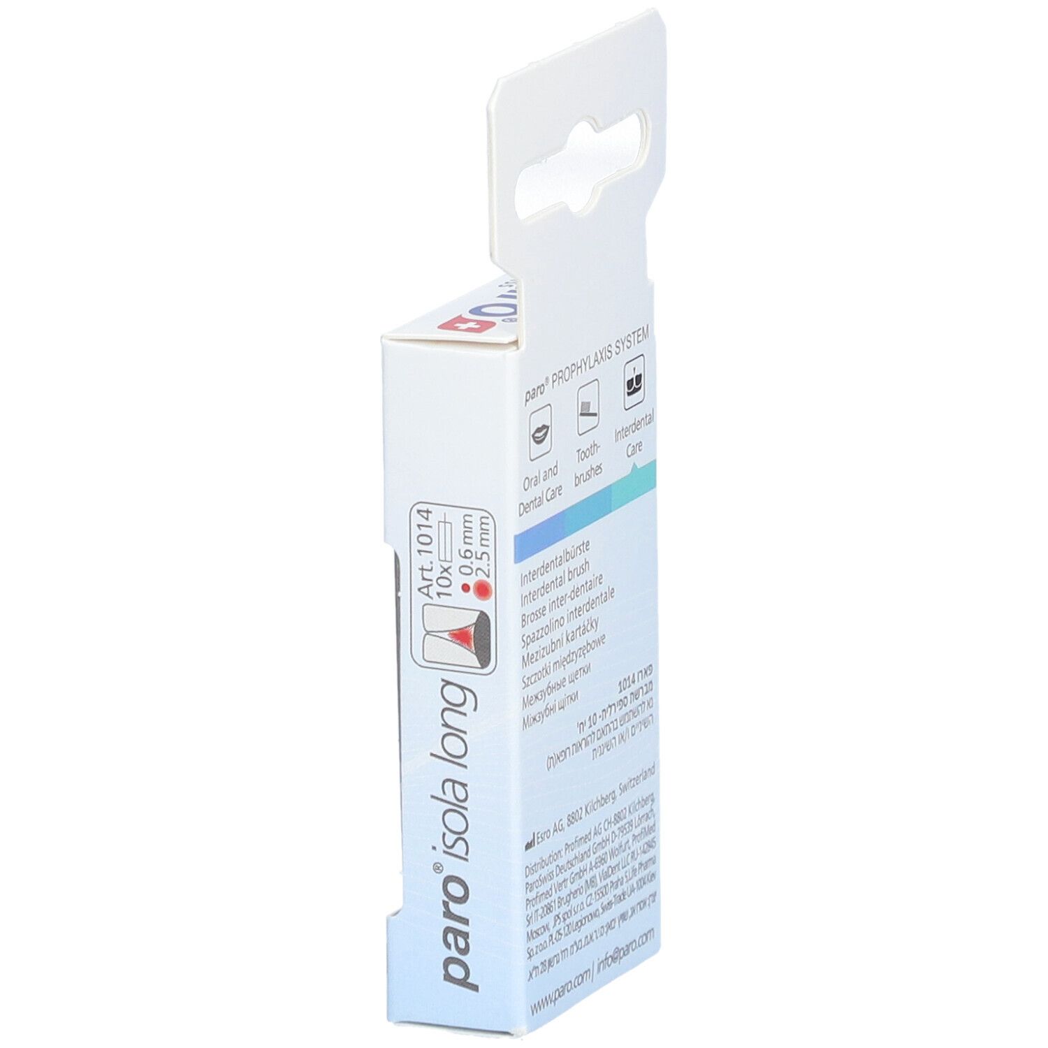 paro® Isola Long opzetborstels 2,5 mm Bleu