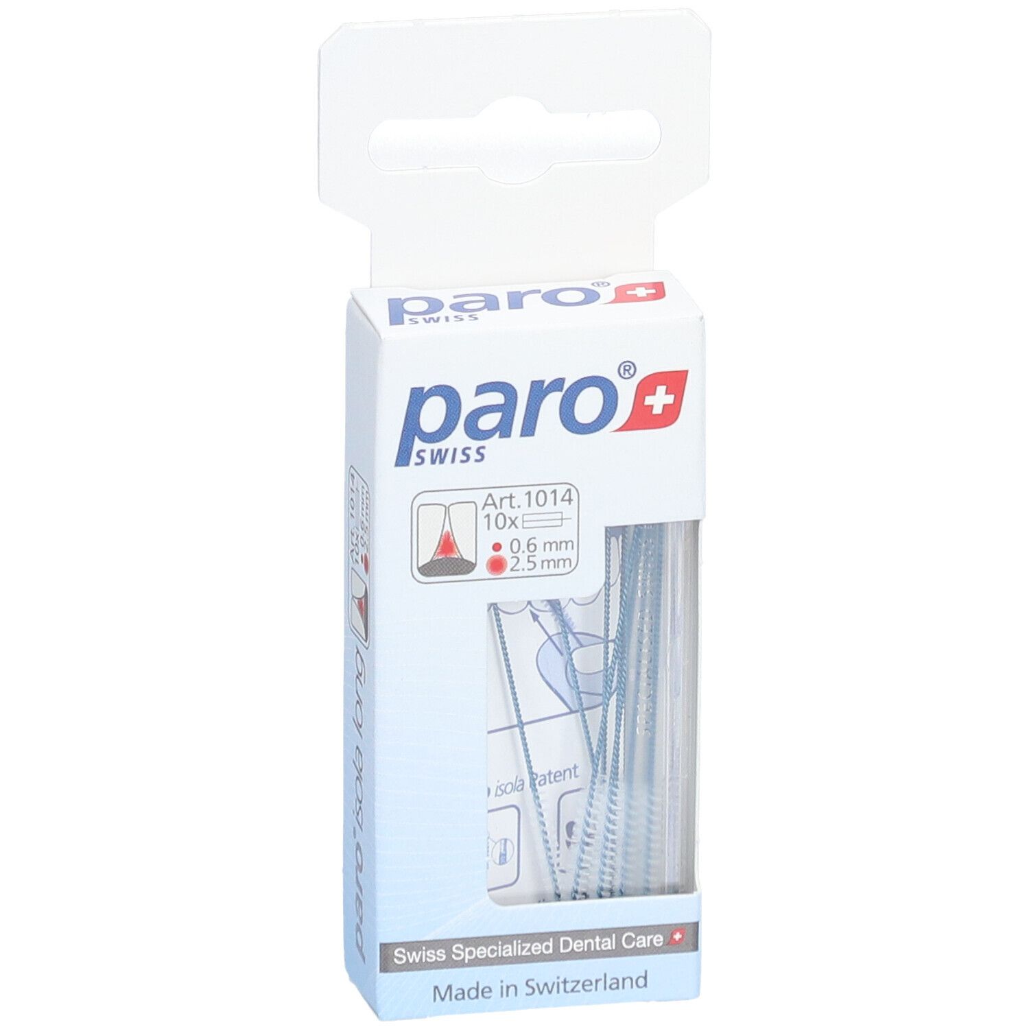 paro® Isola Long opzetborstels 2,5 mm Bleu
