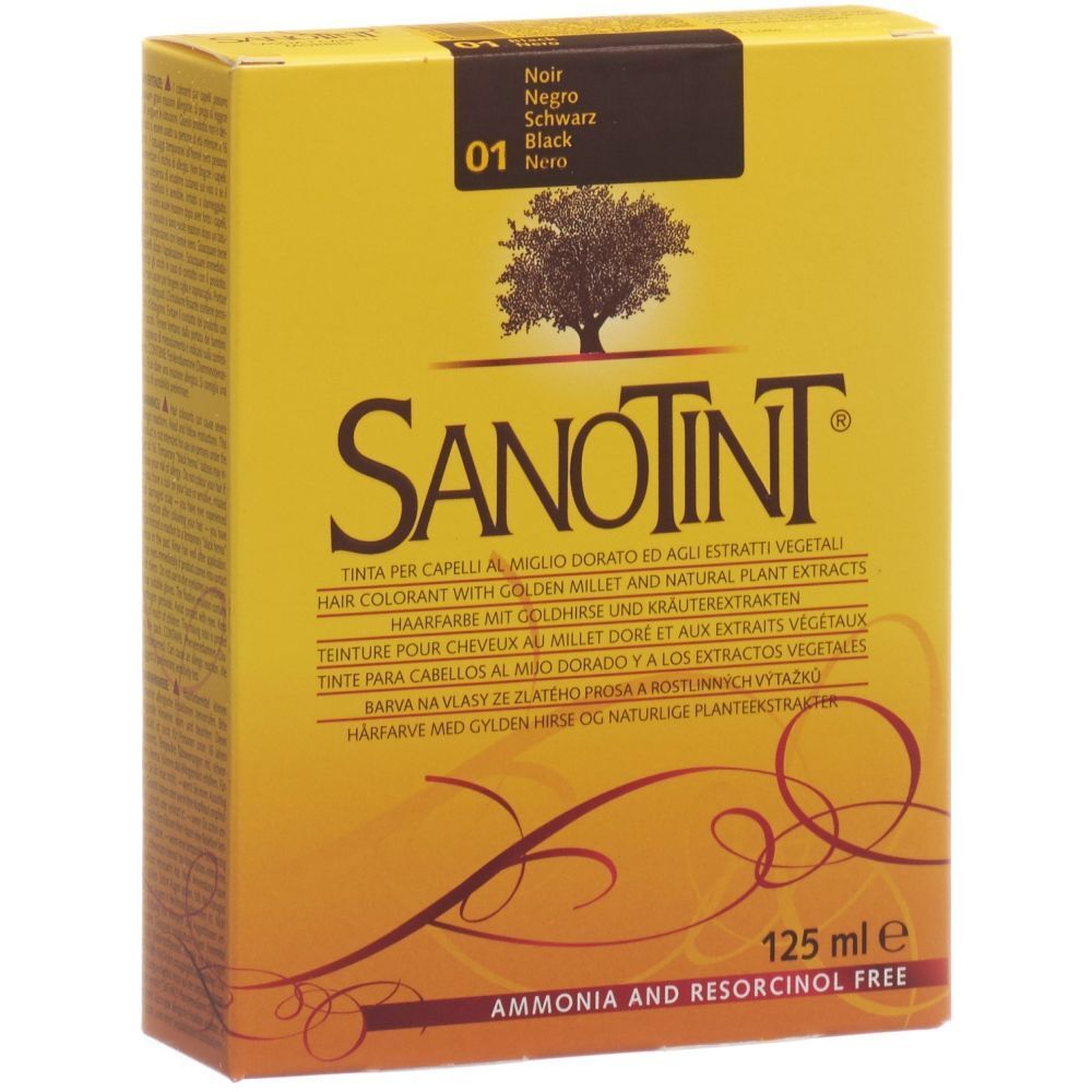 SANOTINT Haarverf 01 kleur zwart
