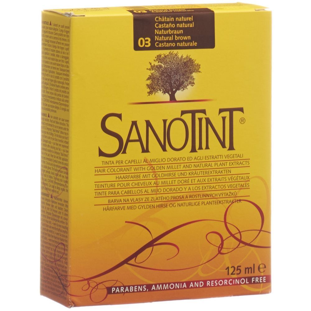 SANOTINT Haarverf 03 natuurlijke kastanjekleur