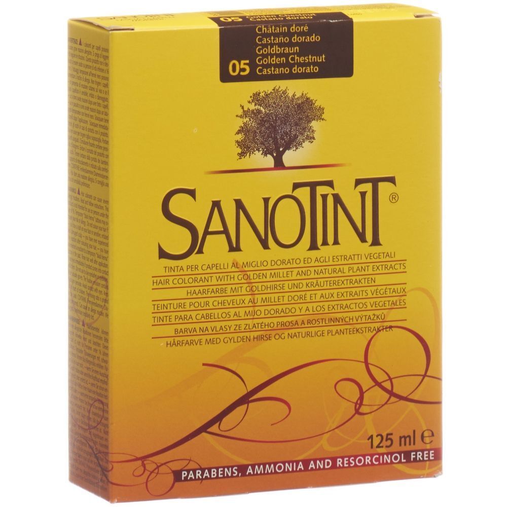 SANOTINT Haarverf 05 goud kastanje kleur