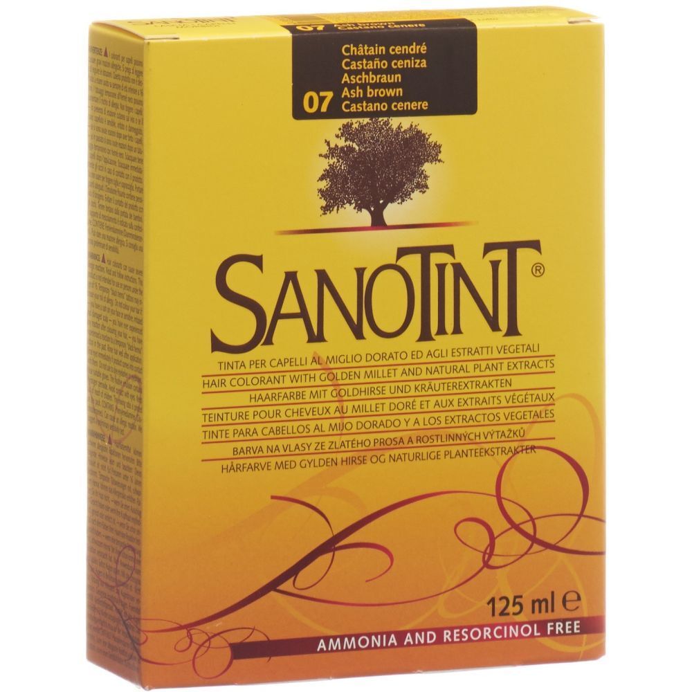 SANOTINT Haarverf 07 kleur asbruin