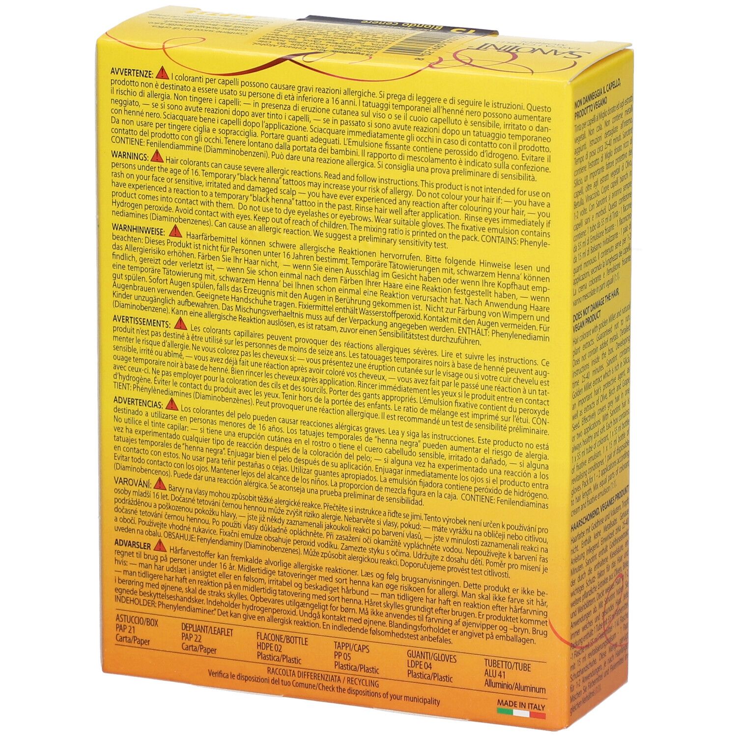SANOTINT® Teinture pour les cheveux 15 Blond cendré