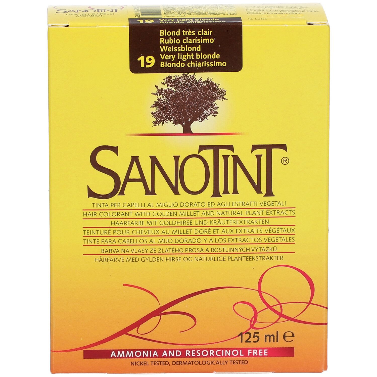 SANOTINT® Classic n° 19 Zeer licht blond