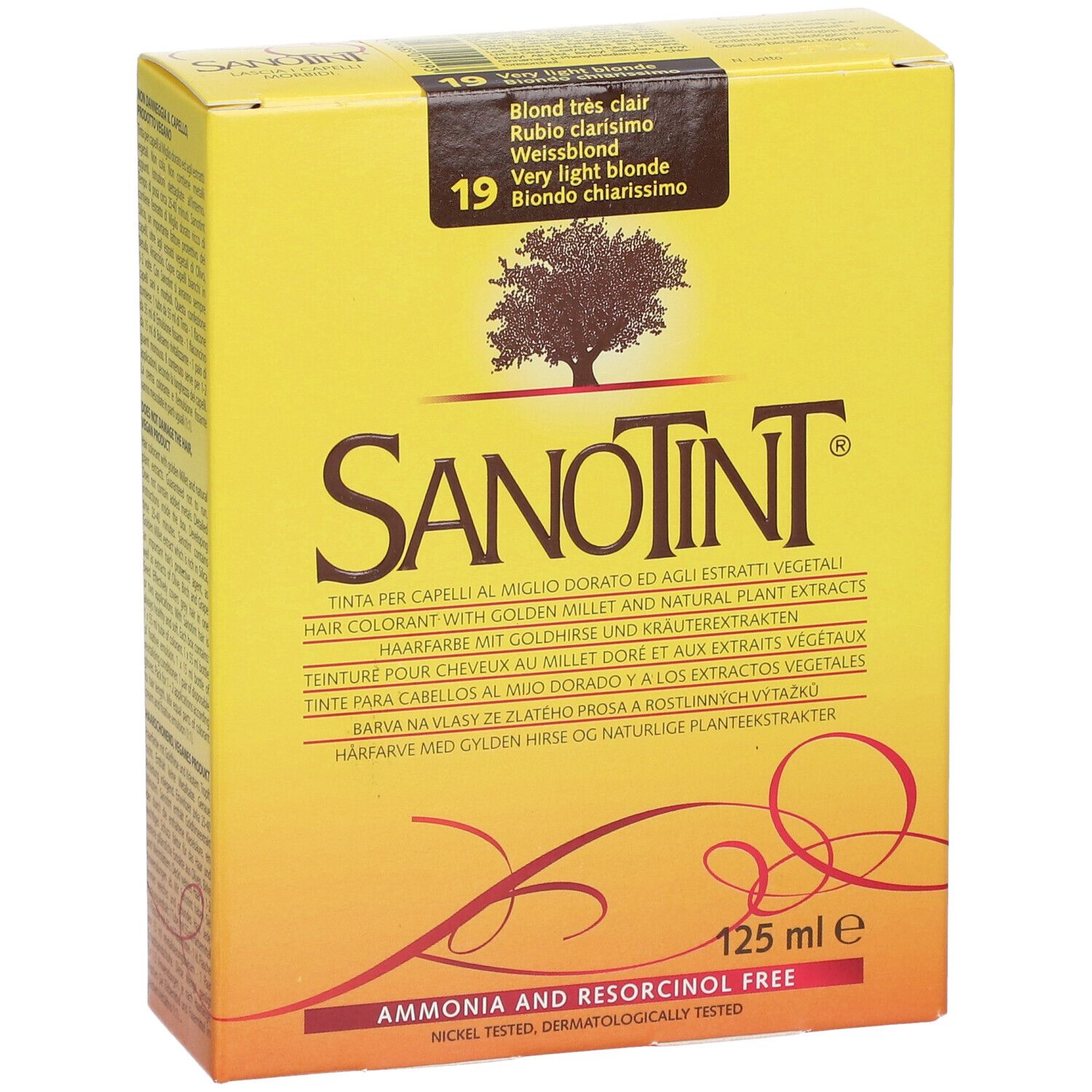 SANOTINT® Classic n° 19 Zeer licht blond