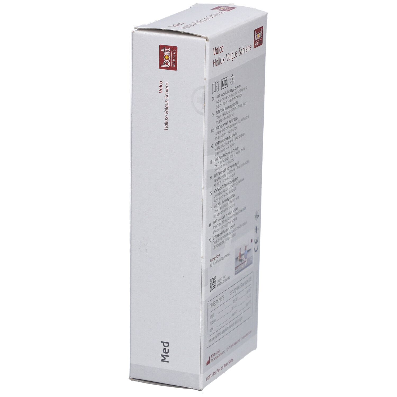 BORT Valco® Attelle Hallux-Valgus taille 38-41 droite