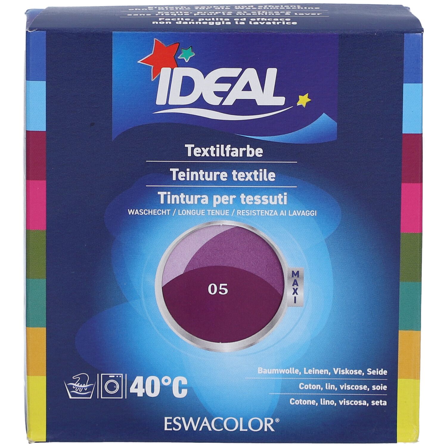 IDEAL Maxi Teinture textile longue tenue - 05 Violet
