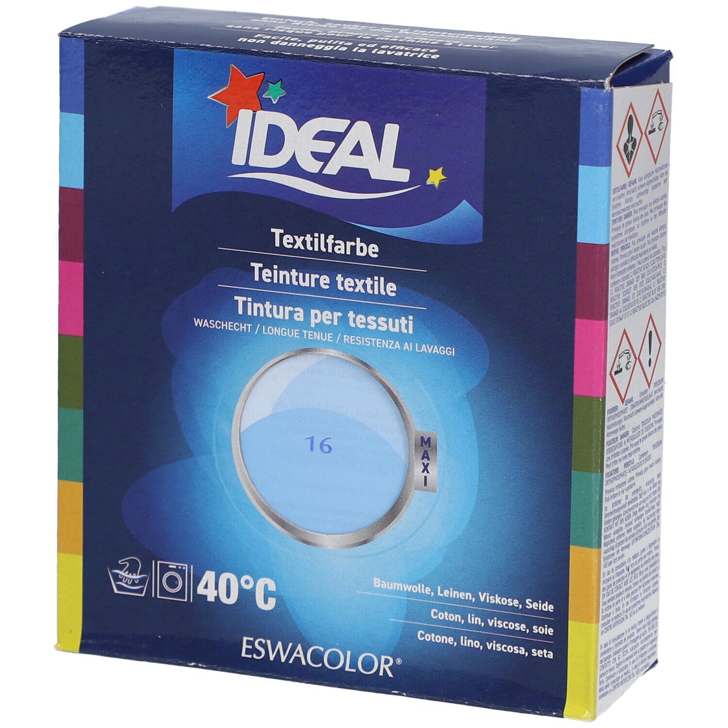 IDEAL Maxi Langhoudende Textielverf - 16 Lichtblauw