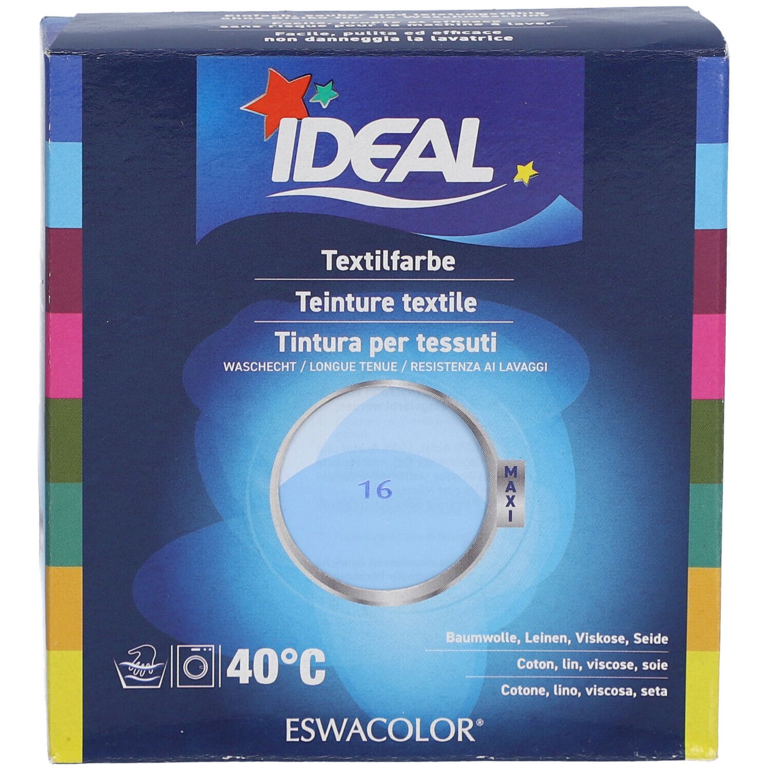 IDEAL Maxi Langhoudende Textielverf - 16 Lichtblauw