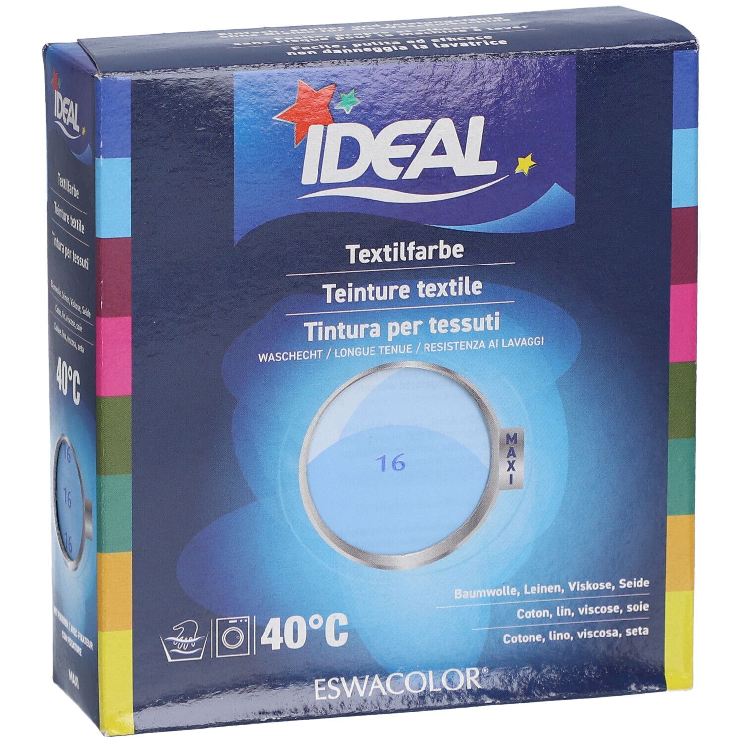 IDEAL Maxi Langhoudende Textielverf - 16 Lichtblauw