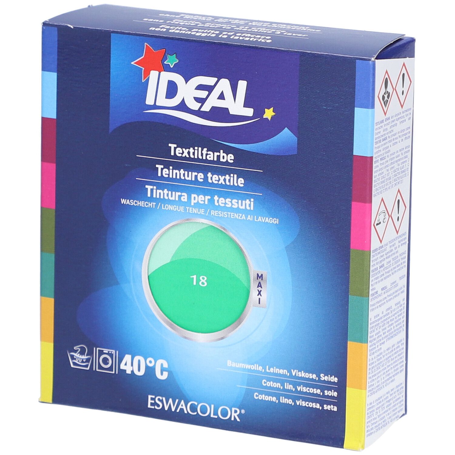 IDEAL Maxi Teinture textile longue tenue - 18 Menthe