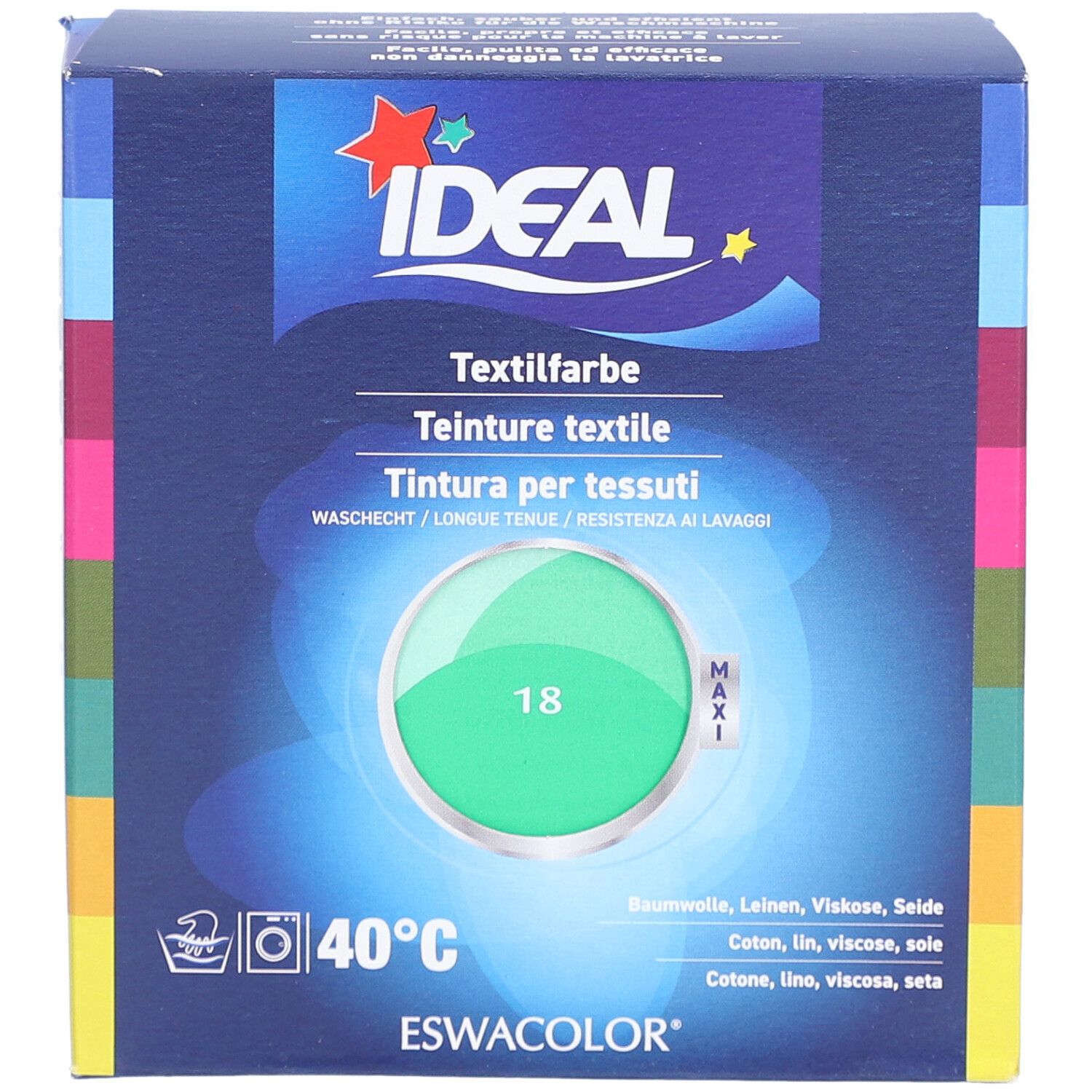 IDEAL Maxi Teinture textile longue tenue - 18 Menthe