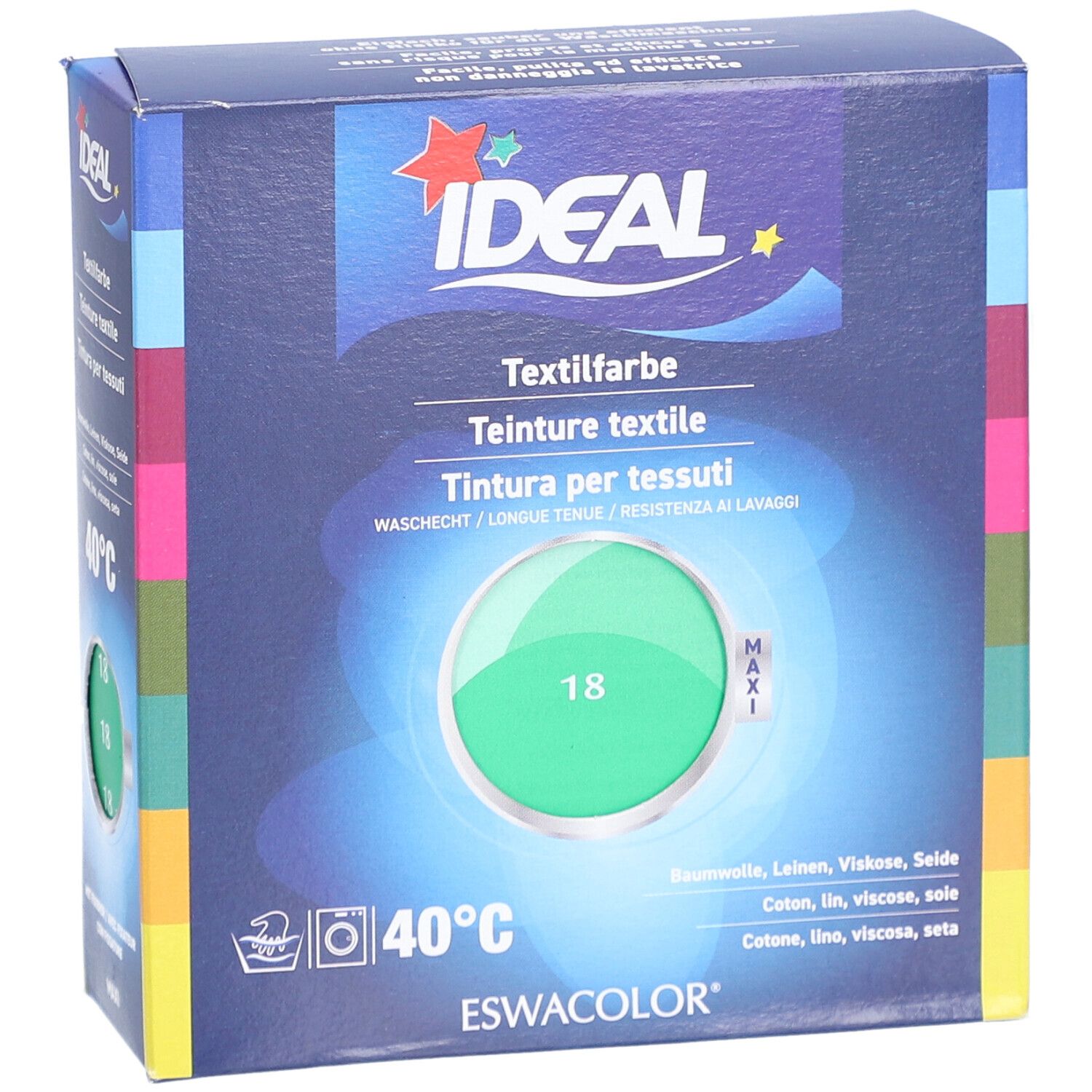 IDEAL Maxi Teinture textile longue tenue - 18 Menthe