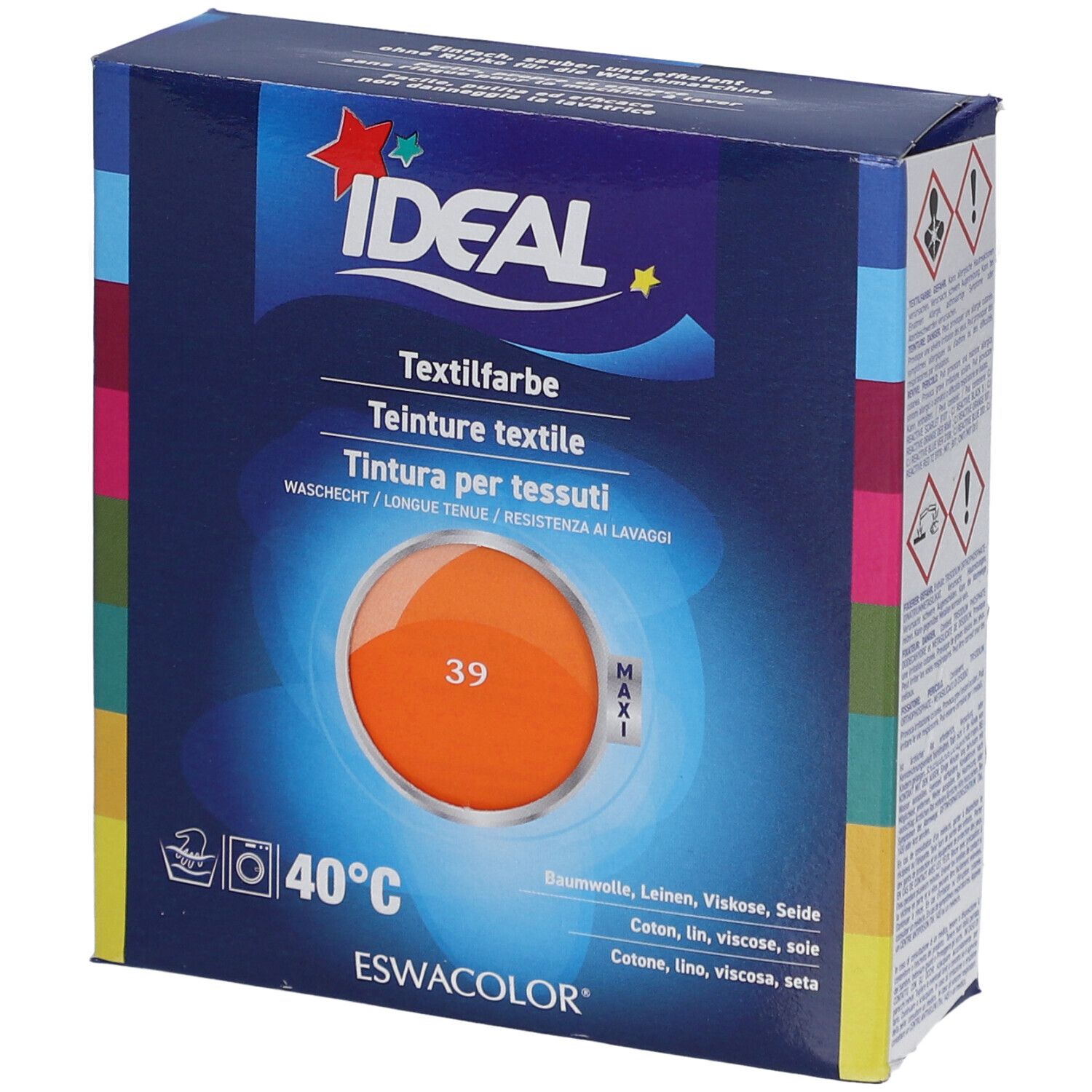 IDEAL Maxi Teinture textile longue tenue - 39 Orange