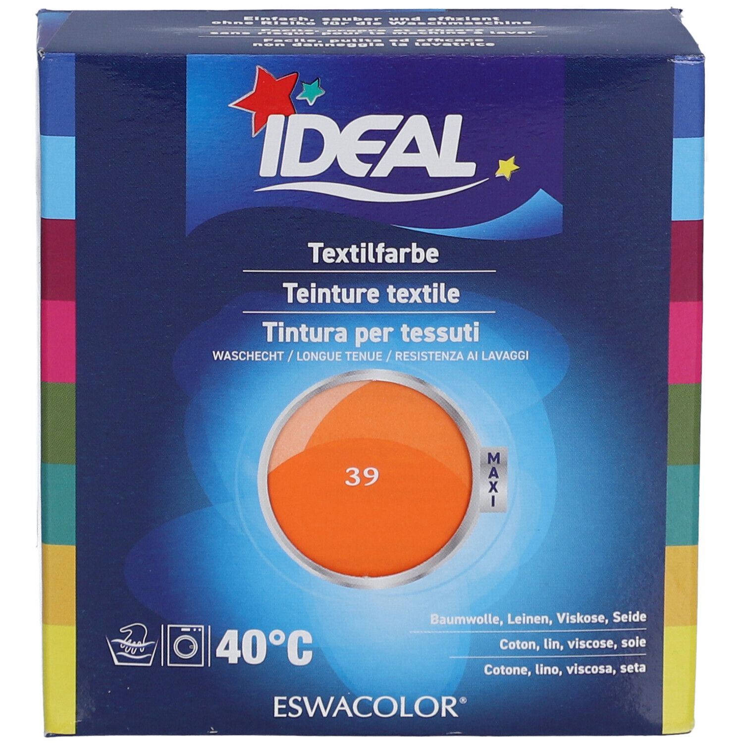 IDEAL Maxi Teinture textile longue tenue - 39 Orange