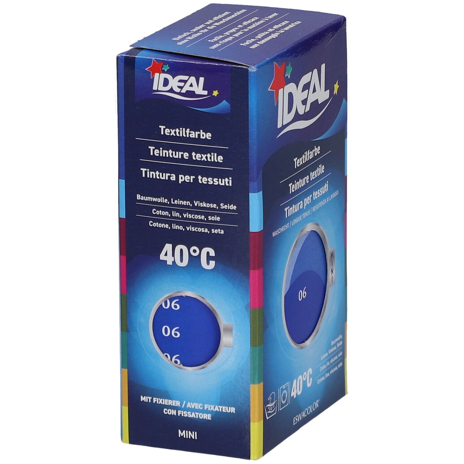 IDEAL Mini Langhoudende Textielverf - 06 Koningsblauw