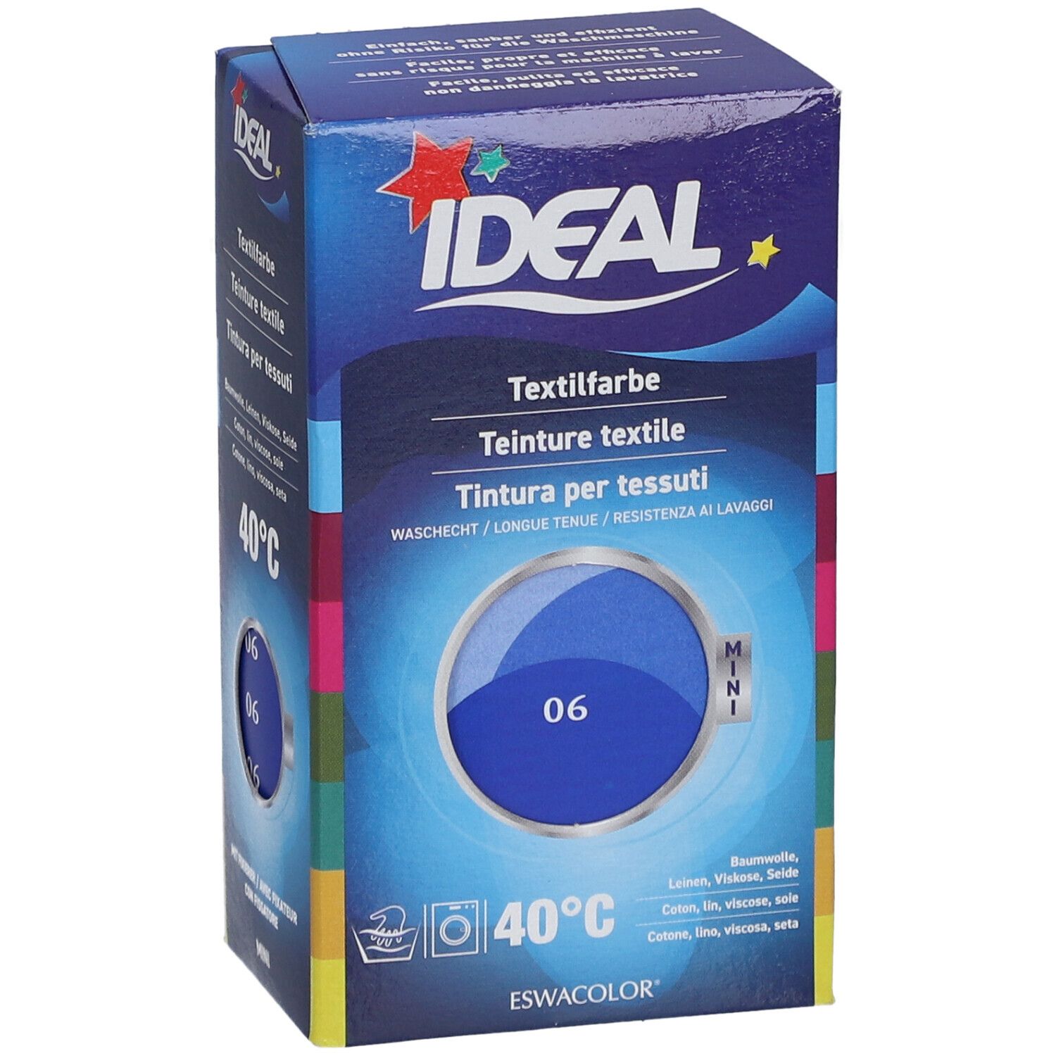 IDEAL Mini Langhoudende Textielverf - 06 Koningsblauw